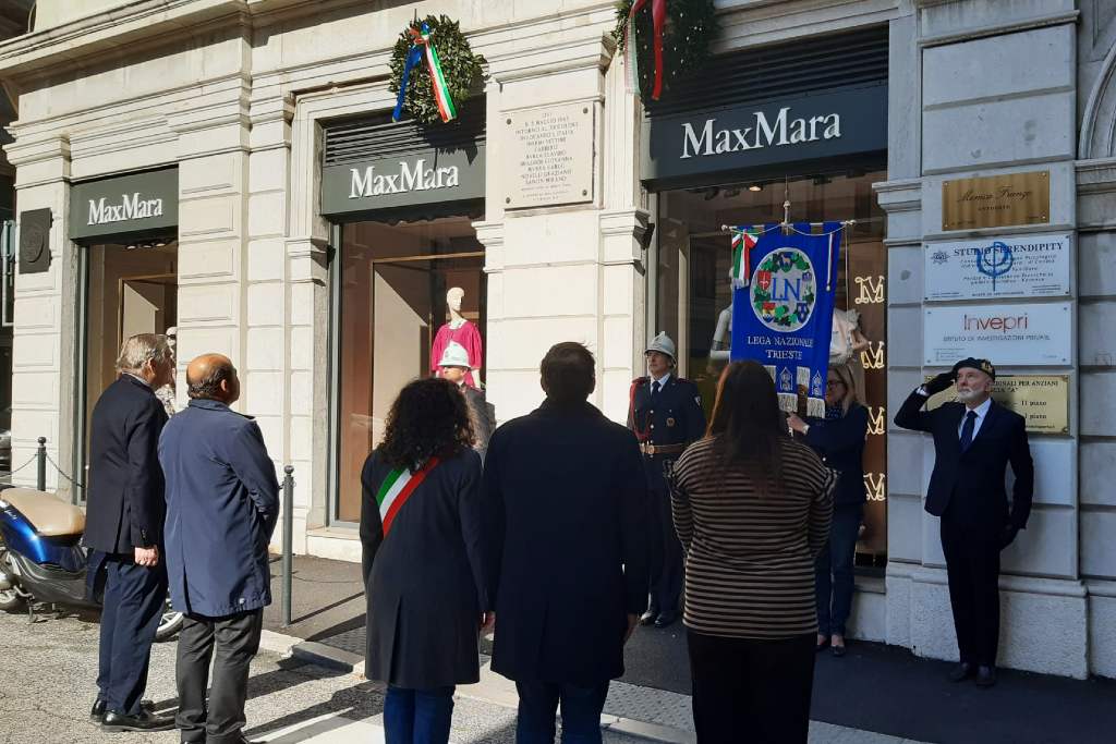 nicole matteoni caduti 5 maggio trieste italiana